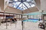 Enjoy the indoor/outdoor common area pool.